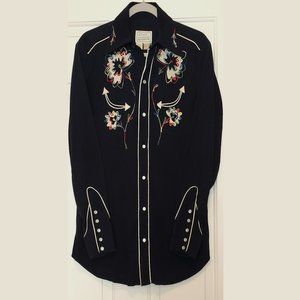 H BAR C TEXAS Vintage Western Wear with Classic Embroidery